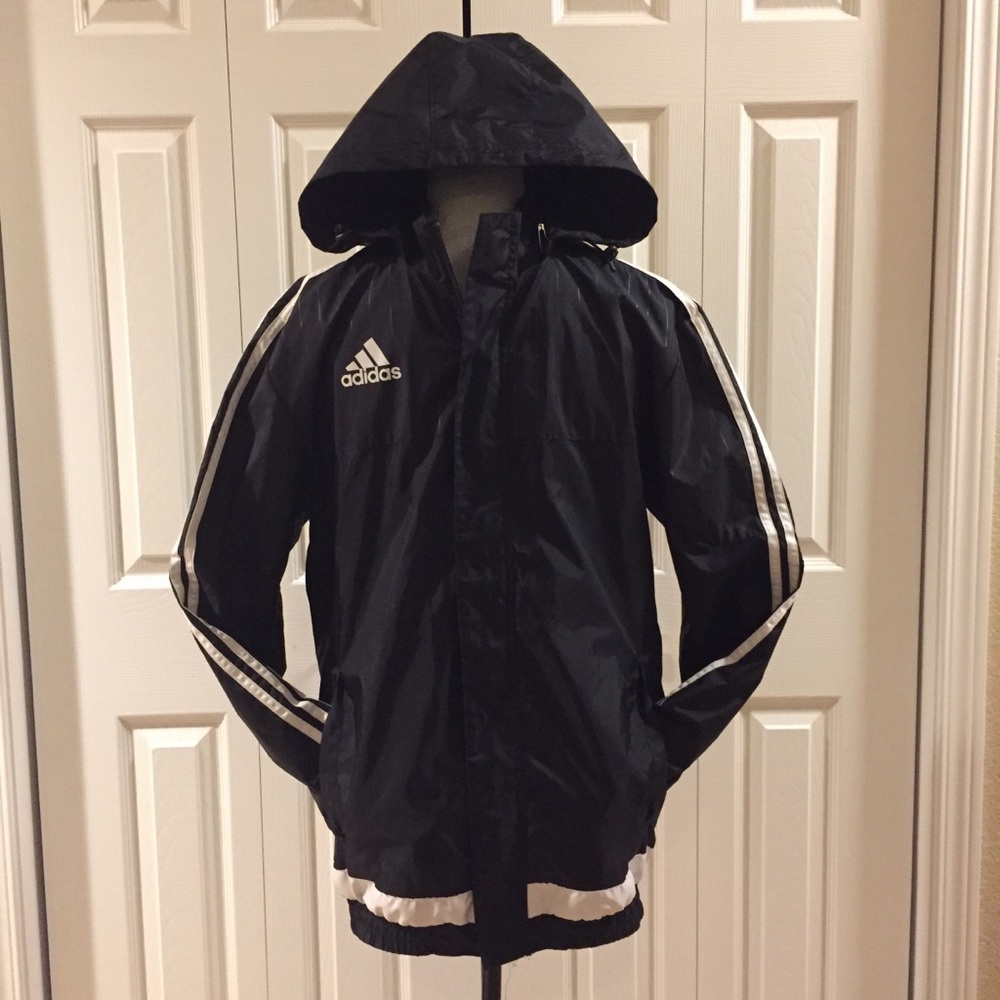 Adidas Tiro 15 ⚽️ Soccer Rain Jacket Windbreaker
